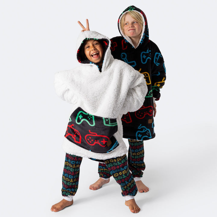 [WENDBARER] Gamer HappyHoodie Kinder