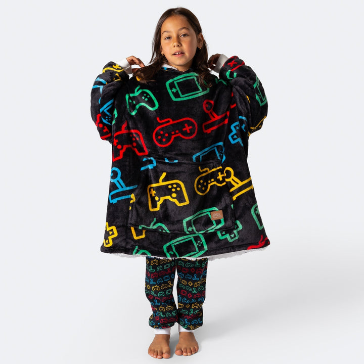 [WENDBARER] Gamer HappyHoodie Kinder