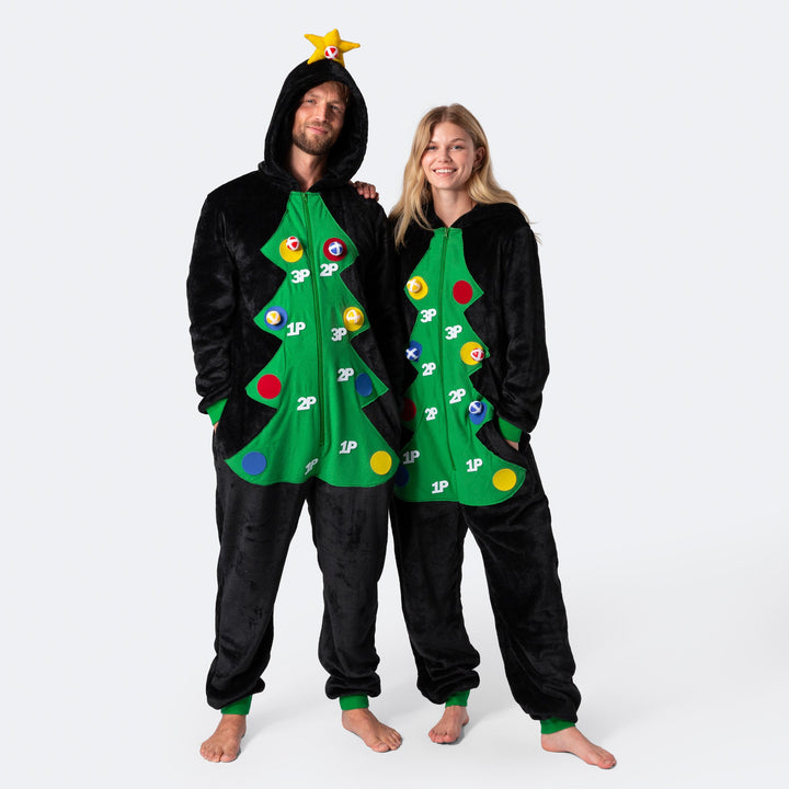 Weihnachtsbaum Onesie für Herren