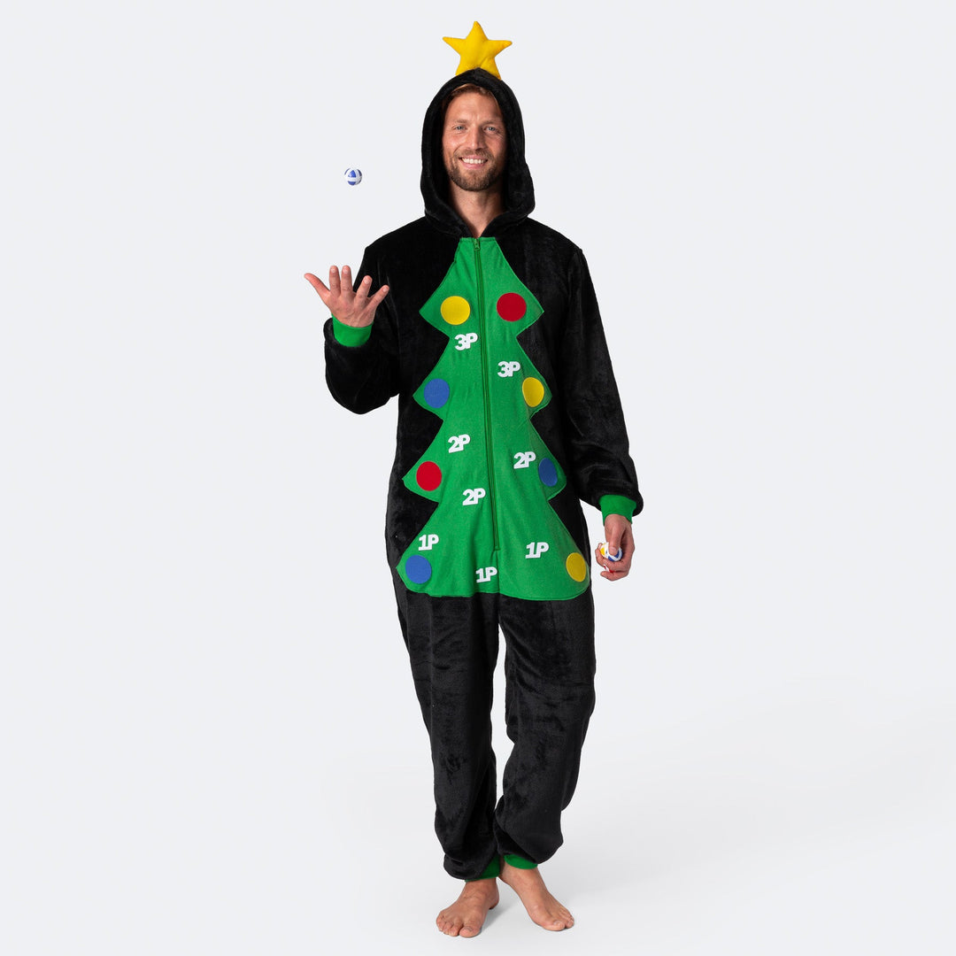 Weihnachtsbaum Onesie für Herren