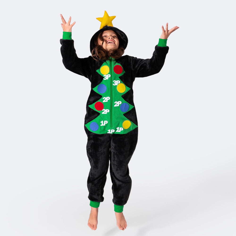 Weihnachtsbaum Onesie für Kinder