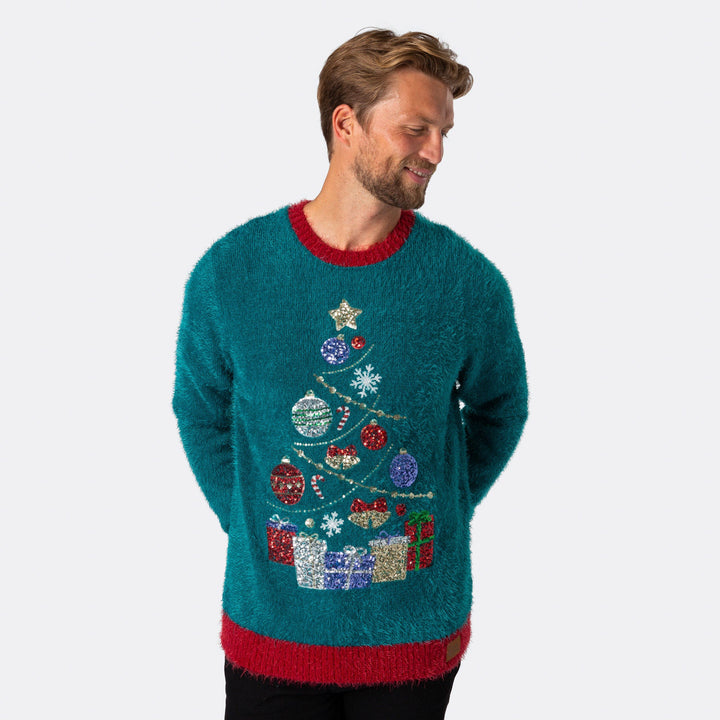 Weihnachtsbaum Weihnachtspullover Herren