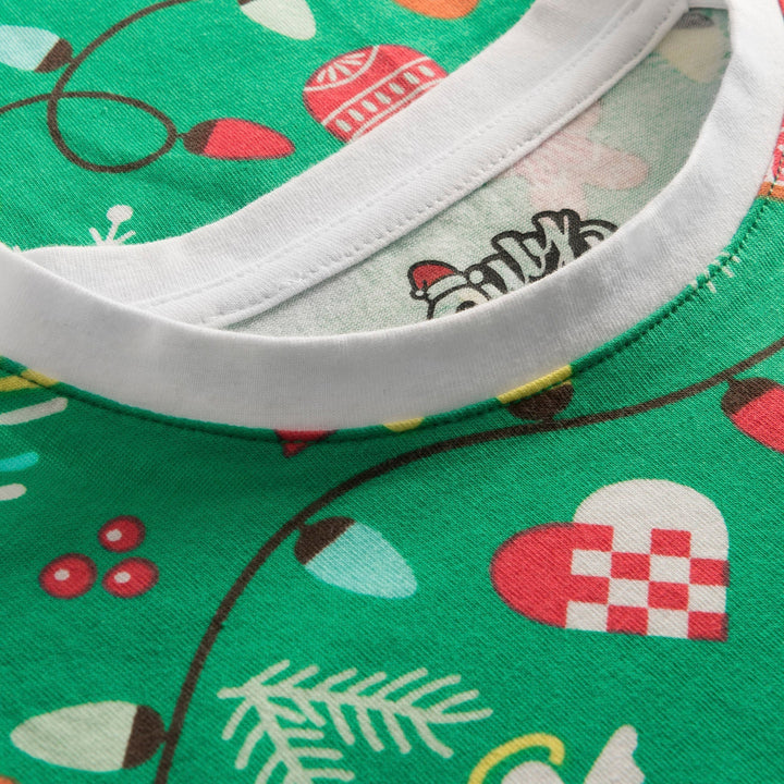 Weihnachtsbaum Weihnachtspyjama Kinder