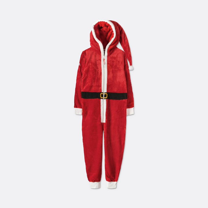 Weihnachtsmann Onesie für Kinder