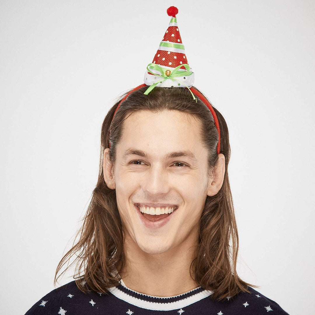 Weihnachtsmütze Haarreif
