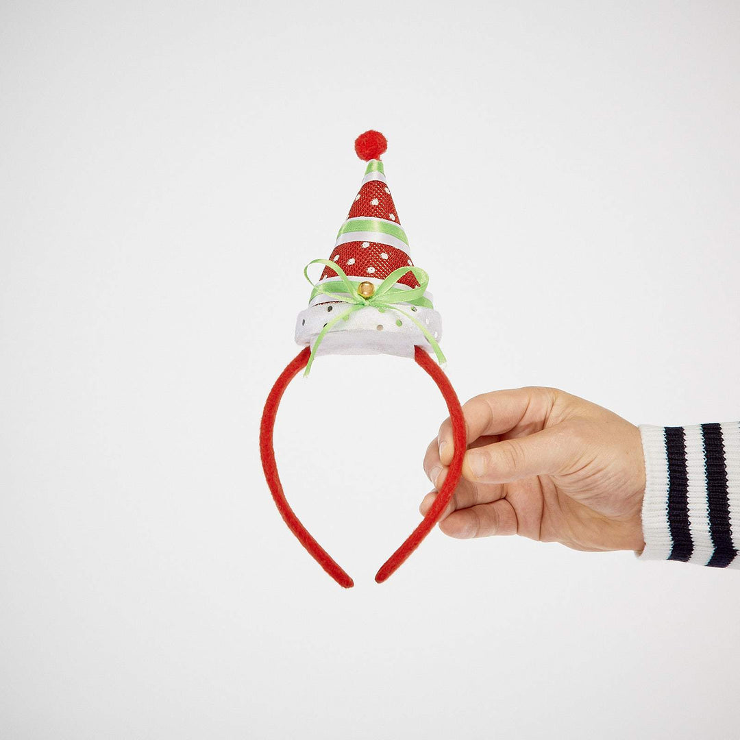 Weihnachtsmütze Haarreif